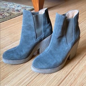 Suede Ankle Boots